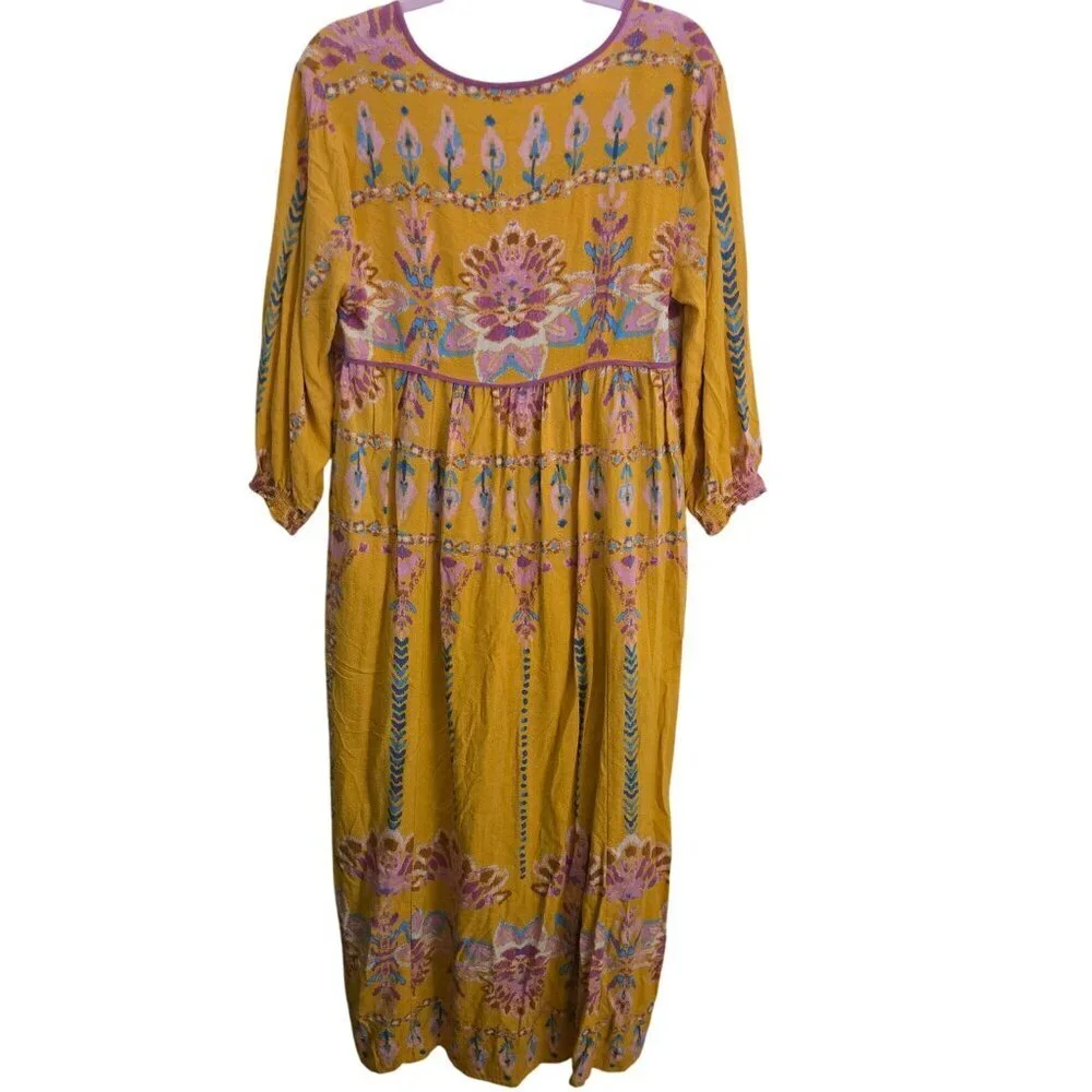 Free People Foley Dress Daylight Combo Dress And Under Dress Bohemian Size M